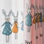 Preview: Qian Bunt bestickte Kinder Vorhänge 2er-Pack kann individuell gestaltet werden Perforationen